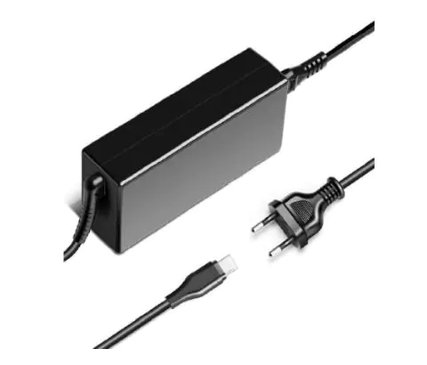 CoreParts USB-C Power Adapter 65W 5-20V/3-3.5A PD3.0 CE FCC - MBXUSBC-AC0009