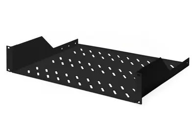 DIGITUS Fachboden zum Festeinbau in 483 mm (19")-Schränke DN-19 TRAY-2-SW