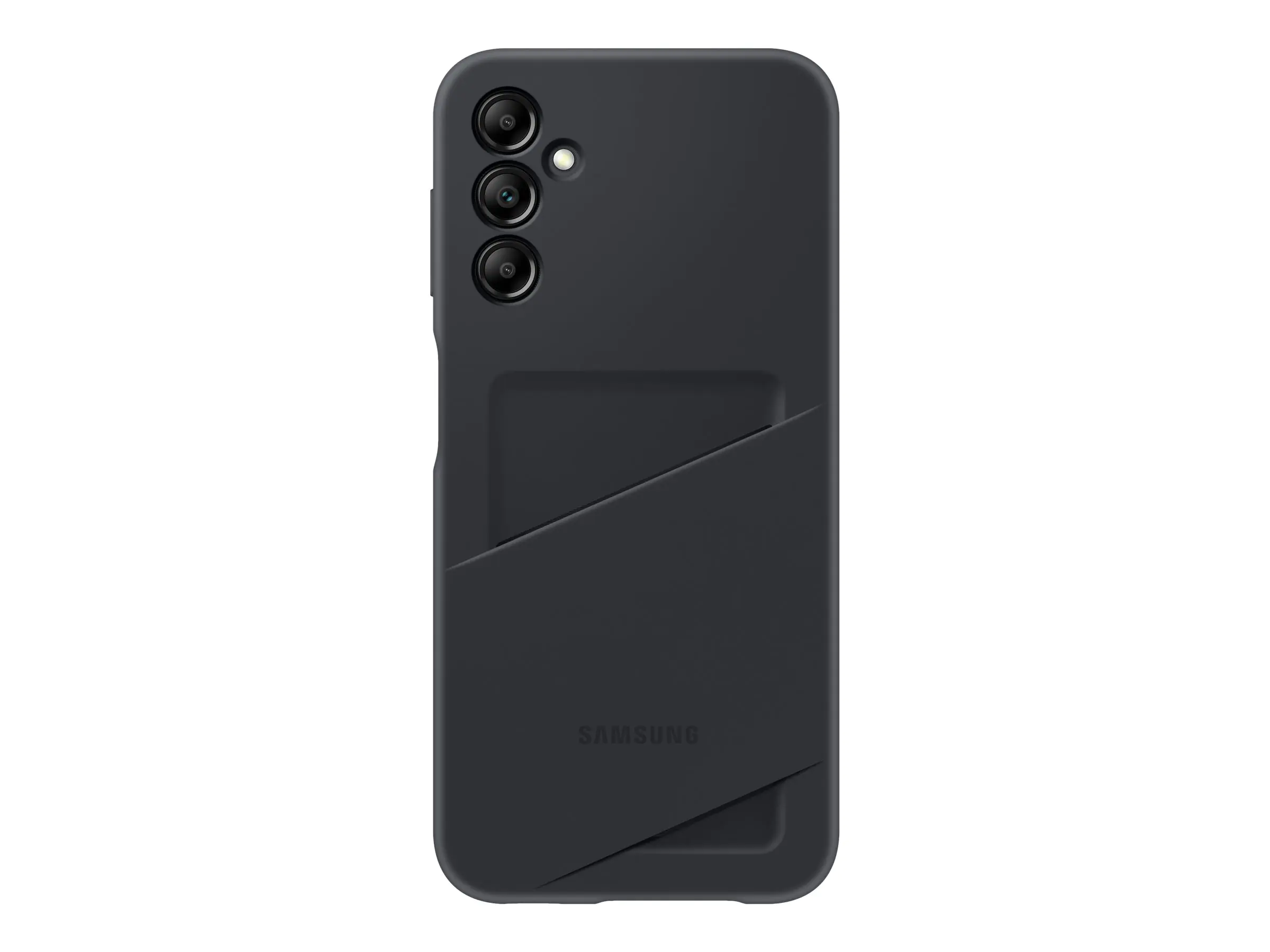 Samsung EF-OA146 - Hintere Abdeckung für Mobiltelefon - Thermoplastisches Polyurethan (TPU) - Schwarz - für Galaxy A14 5G