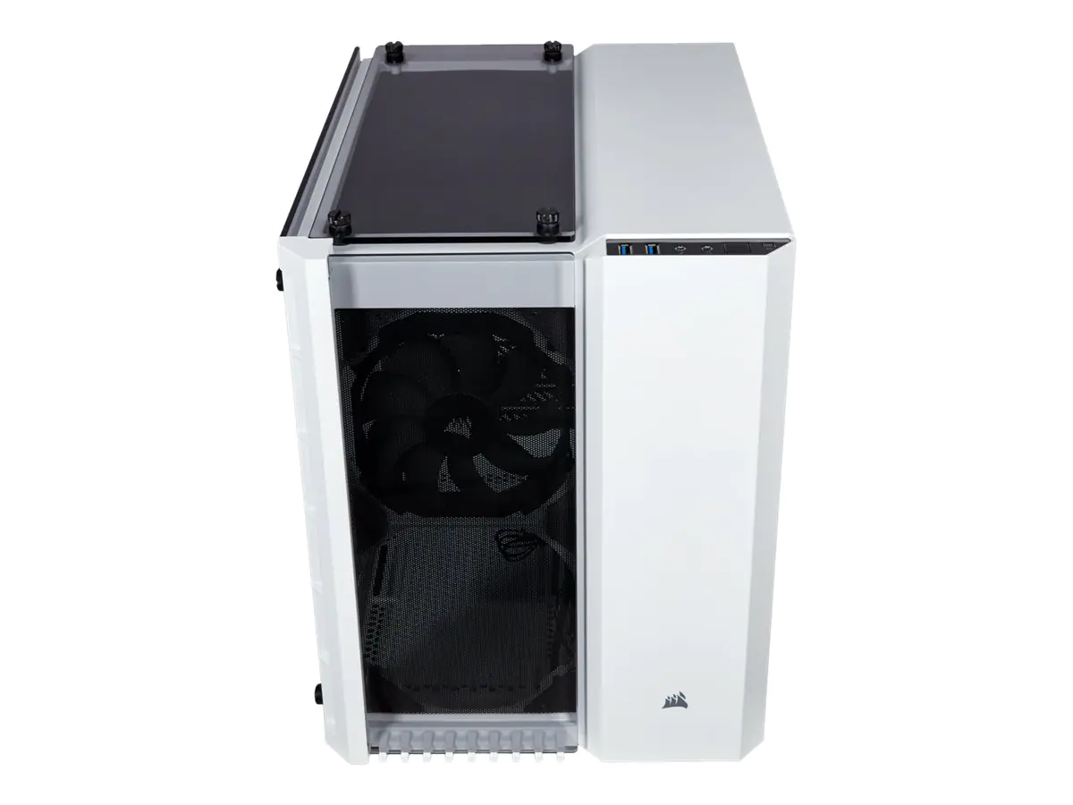 Corsair Crystal Series 280X - Tower - micro ATX - Seitenteil mit Fenster (gehärtetes Glas)