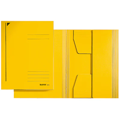 Leitz Jurismappe 39240015 DIN A4 3Klappen Colorspankarton gelb