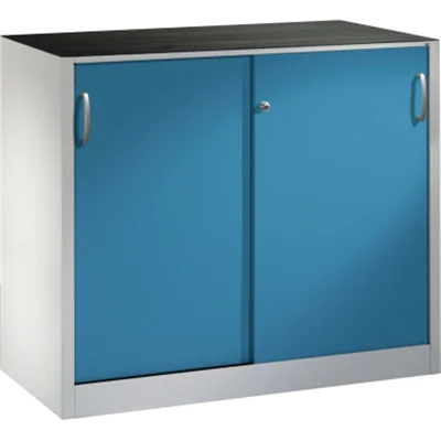 C+P Werkzeugschrank 205609S10075 Schiebetür 1000x1200x500mm lgr/lbl