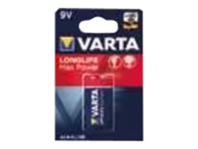 Varta Longlife Max Power 4722 - Batterie 9V - Alkalisch