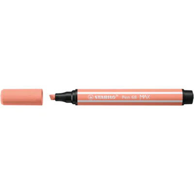 STABILO® Fasermaler Pen 68 MAX 1-5mm apricot nicht auswaschbar