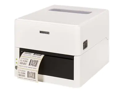 Citizen CL-E300 - Etikettendrucker - Thermodirekt - Rolle (11,8 cm) - 203 dpi - bis zu 200 mm/Sek. - USB 2.0, LAN, RS232C - Pure White