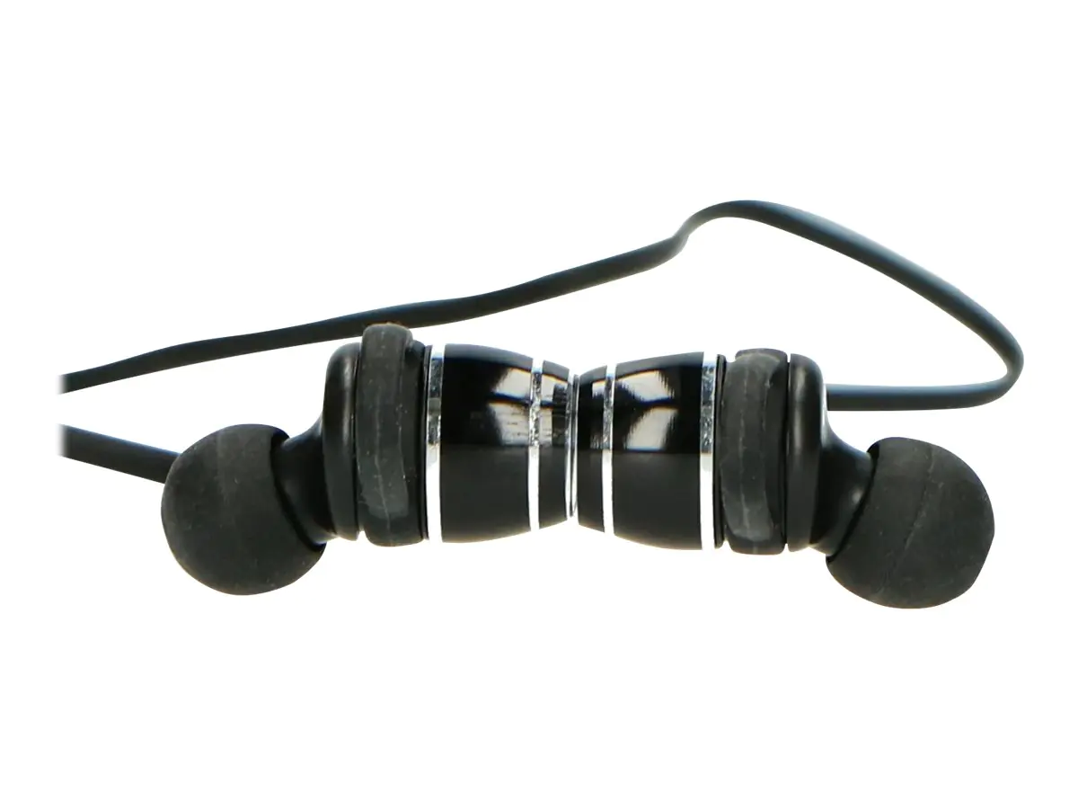 Lenco EPB-030 - Ohrhörer mit Mikrofon - im Ohr - Bluetooth - kabellos - Schwarz