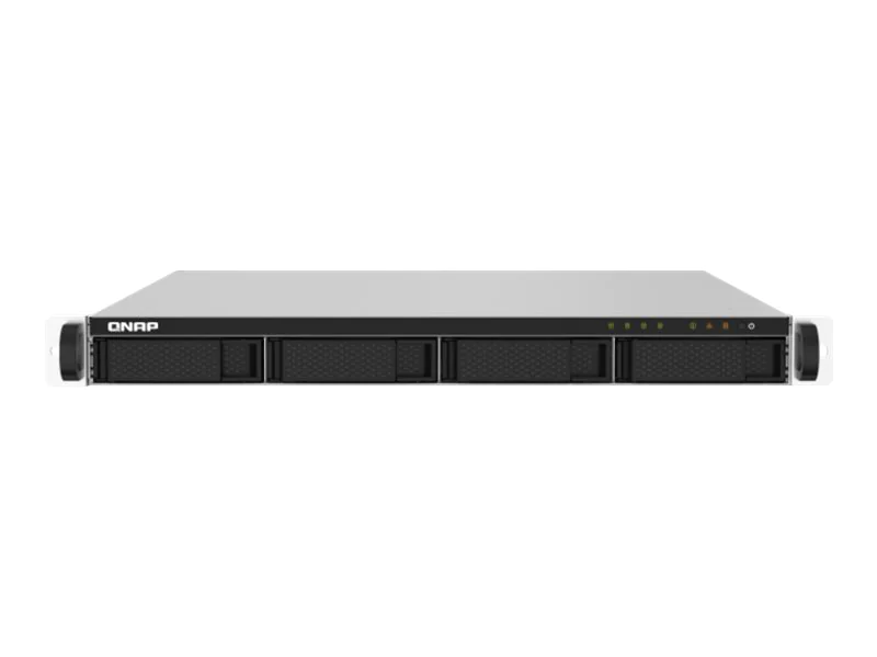 QNAP TS-432PXU-RP - NAS-Server - 4 Schächte - Rack - einbaufähig - SATA 6Gb/s - RAID RAID 0, 1, 5, 6, 10, JBOD - RAM 2 GB - Gigabit Ethernet / 2.5 Gigabit Ethernet / 10 Gigabit Ethernet - iSCSI Support - 1U