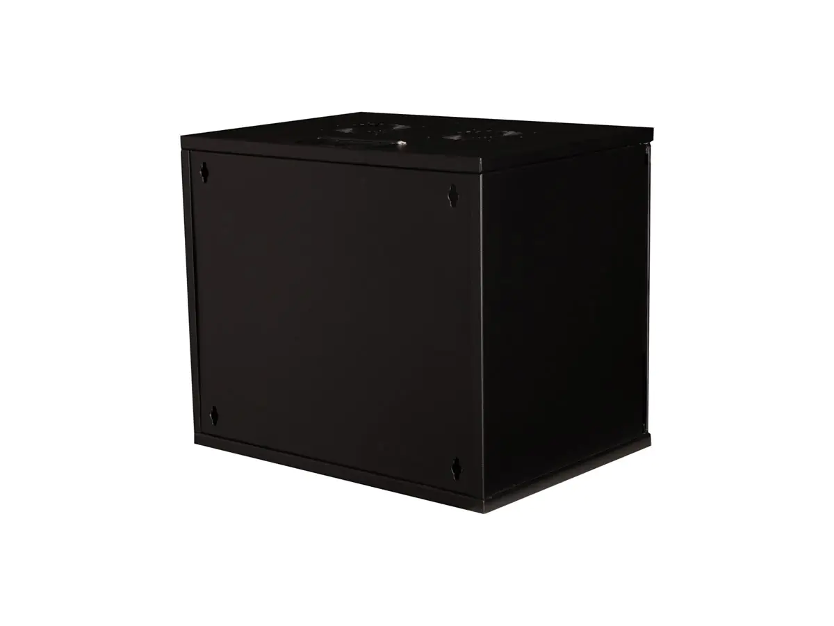 ROLINE Basic - Gehäuse - Set, 540x400 BxT - geeignet für Wandmontage - RAL 9005, Jet Black - 9U - 48.3 cm (19") 26.21.0187