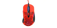Xtrfy M4 RGB - Maus - Für Rechtshänder - optisch - kabelgebunden - USB - kripparrian red