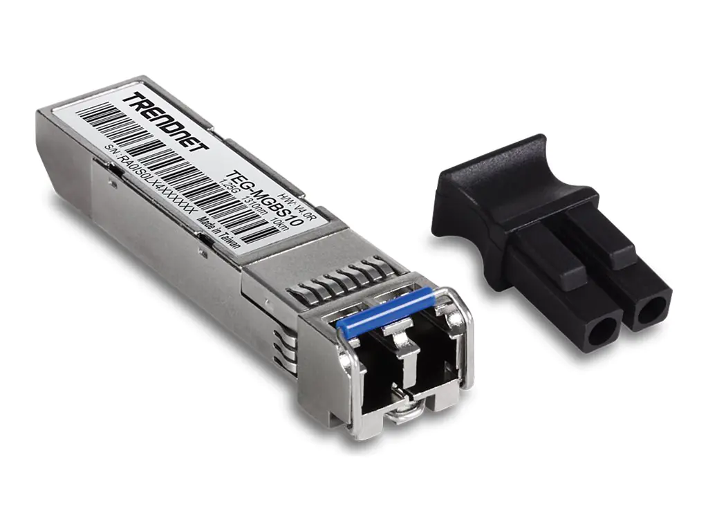 TRENDnet TEG MGBS10 - SFP (Mini-GBIC)-Transceiver -Modul - 1GbE - 1000Base-LX - LC Single-Modus -