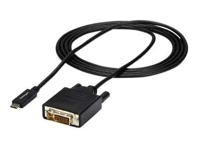 StarTech USB-C auf DVI Adapterkabel - USB Typ-C auf DVI Konverter / Adapter - 2m - 1920x1200 - Externer Videoadapter - USB-C - DVI
