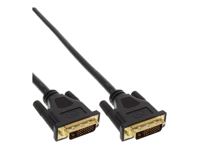 InLine Premium - DVI-Kabel - Dual Link - DVI-D (M) bis DVI-D (M) - 5 m - Schwarz