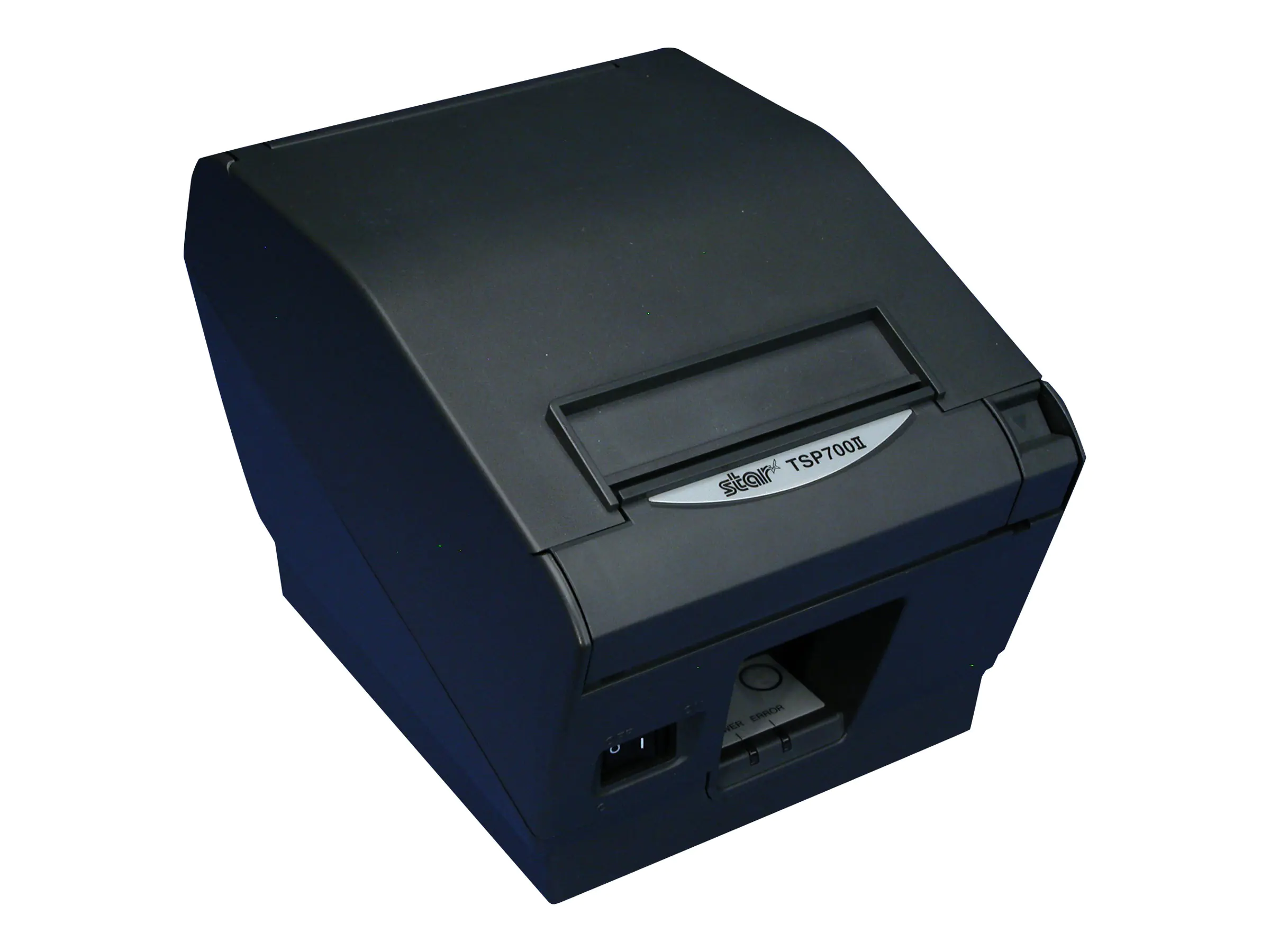 Star TSP 743IIU-24 Gry - Belegdrucker - zweifarbig (monochrom) - Thermodirekt - Rolle (8,25 cm) - 203 x 406 dpi - bis zu 250 mm/Sek. - USB - Cutter - Grau