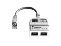 Telegärtner Karl Gärtner Telegärtner - Netzwerk-Splitter - RJ-45 (M) J00029A0009
