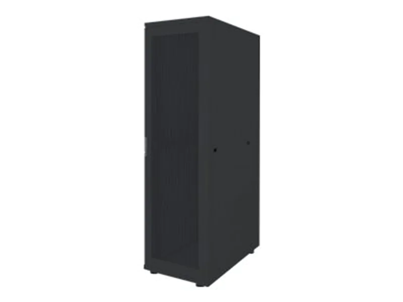 Intellinet Network Cabinet, Free Standing (Basic), 42U, Usable Depth 123 to 773mm/Width 503mm, Black, Flatpack, Max 600kg, Server Rack, IP20 rated, 19", Steel, Single-Point Door Lock, One Lock Per Side Panel, Three Year Warranty - Basic - Schrank Net