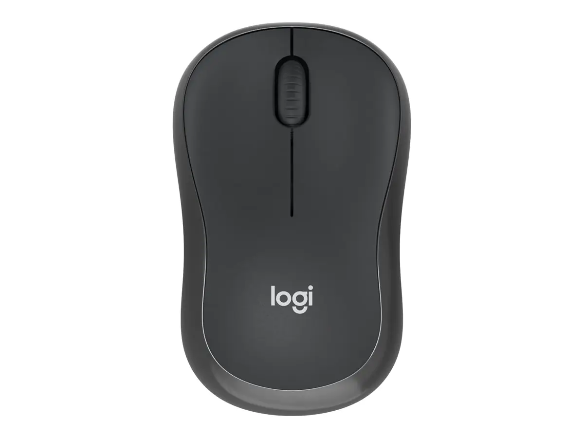 Logitech M240 for Business - Maus - rechts- und linkshändig - optisch - 3 Tasten - kabellos - Bluetooth - Logitech Logi Bolt USB-Receiver - Graphite