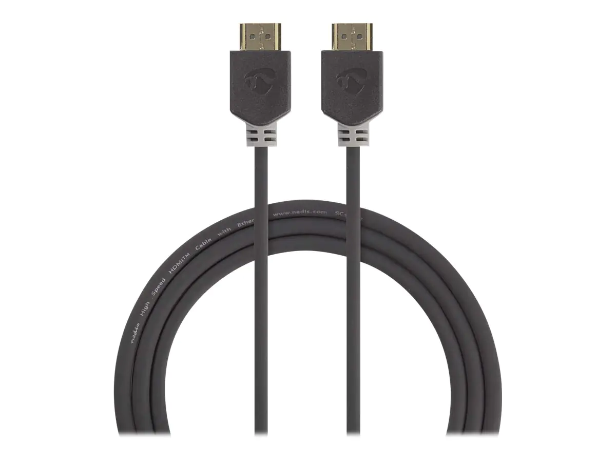 Nedis HDMI-Kabel mit Ethernet - HDMI männlich gerade zu HDMI männlich gerade CVBW34000AT20