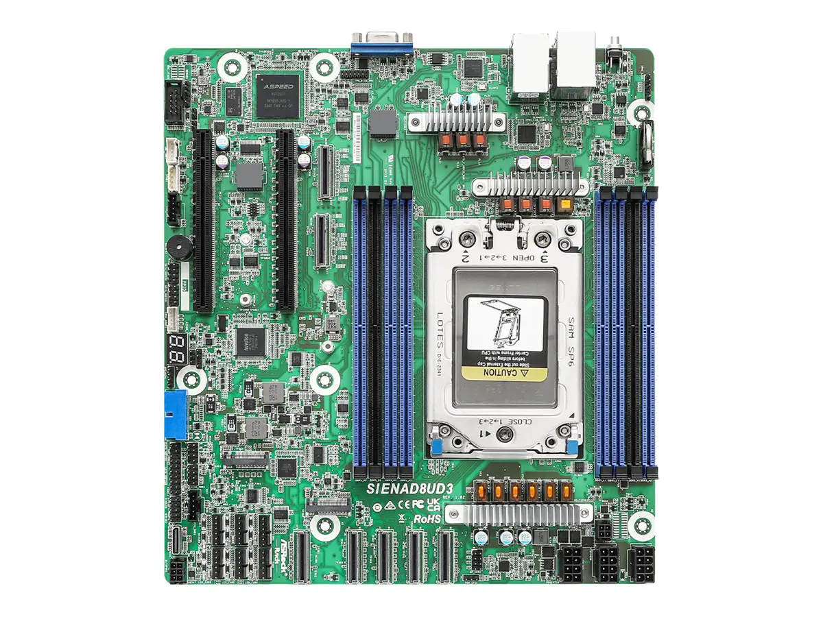 ASRock Rack SIENAD8UD3 - Motherboard - Deep Micro ATX