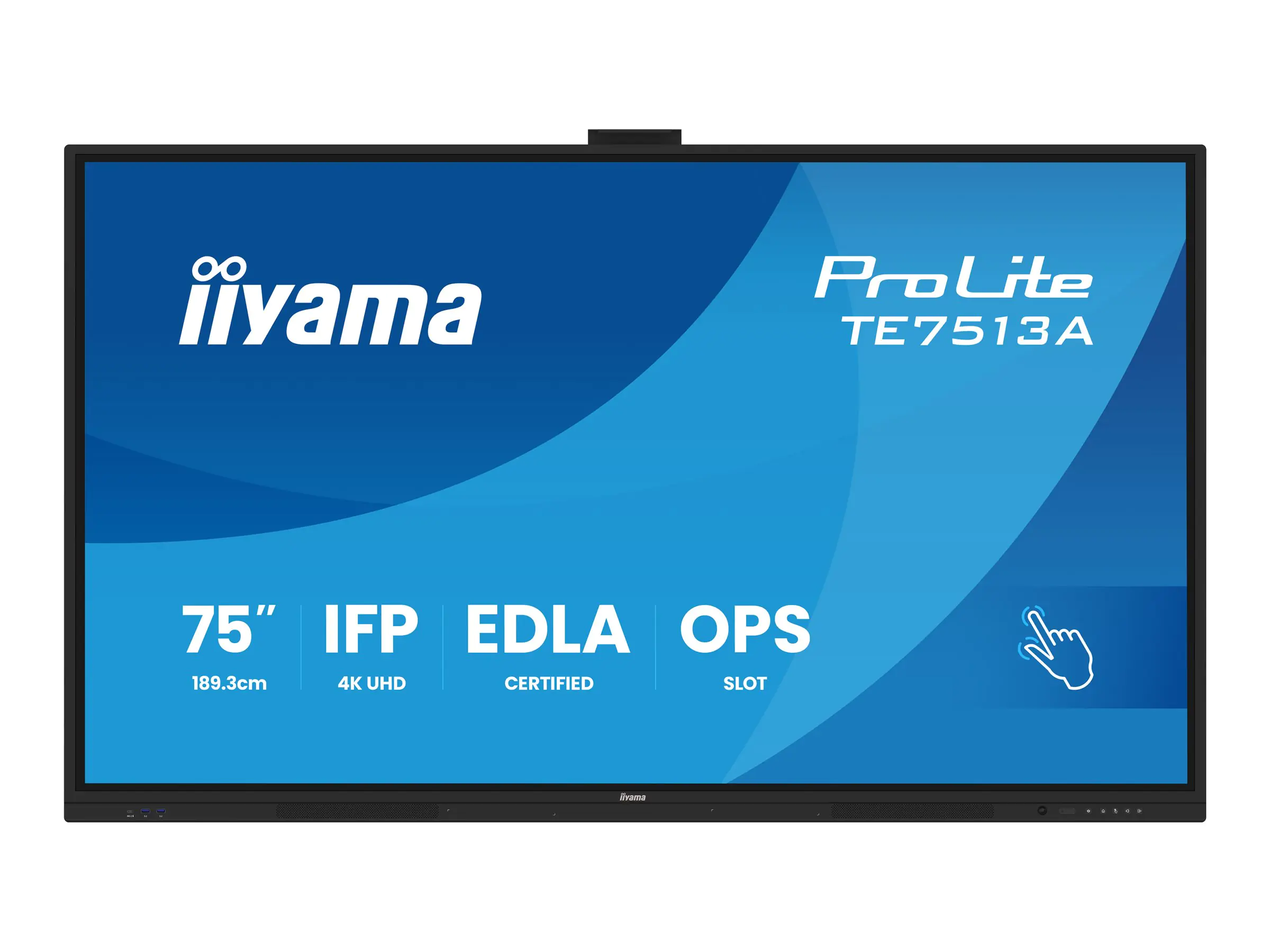 Iiyama ProLite TE7513A-B3AG - 190 cm (75") Diagonalklasse (189.3 cm (74.52")