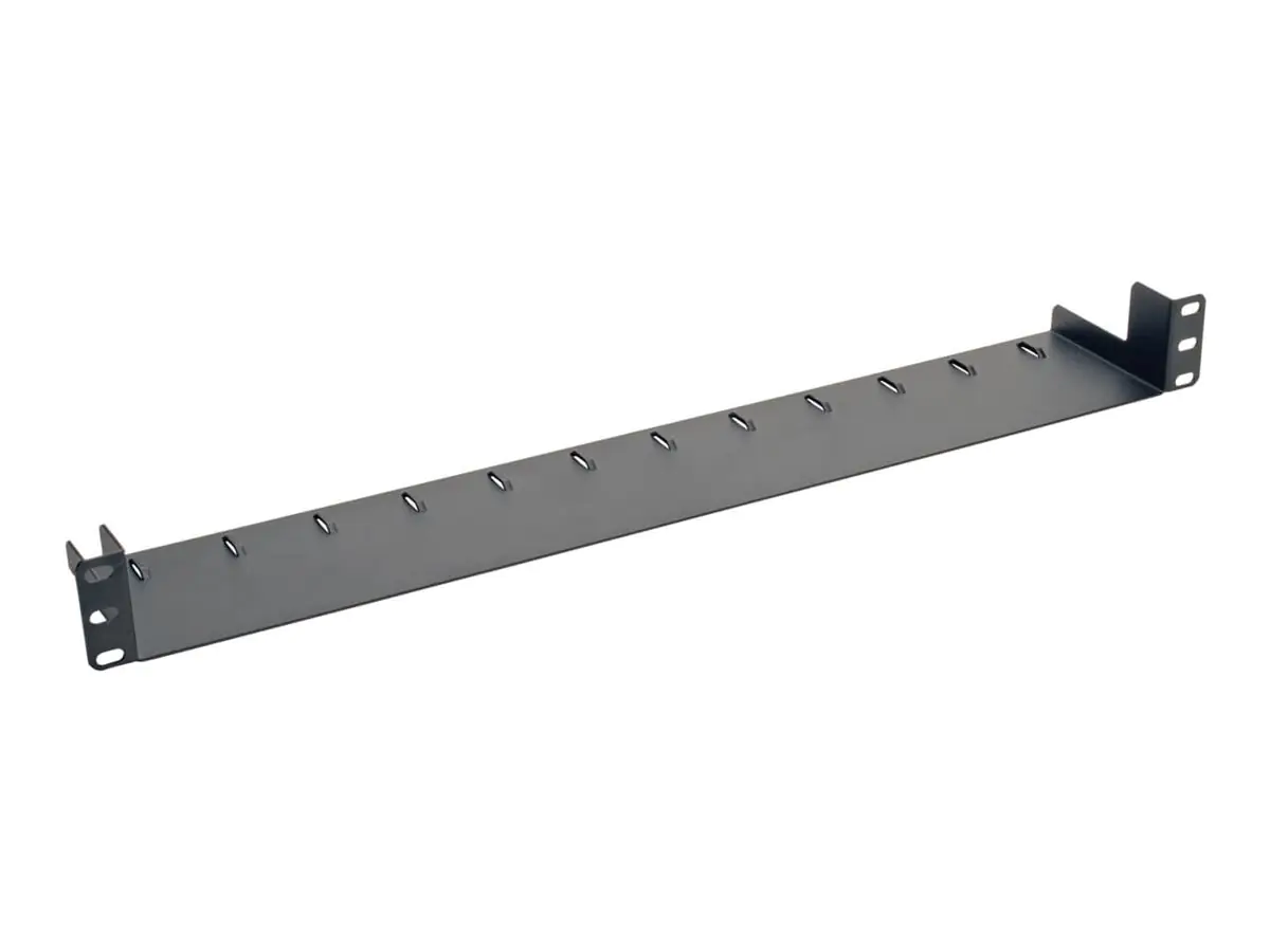 Tripp Eaton Tripp Lite Series 1U Horizontal Rack Server Cabinet Mount Cable Management Tray - Rack-Kabelführungsleiste - Schwarz - 1U - 48.3 cm (19") SRCABLETRAY1U