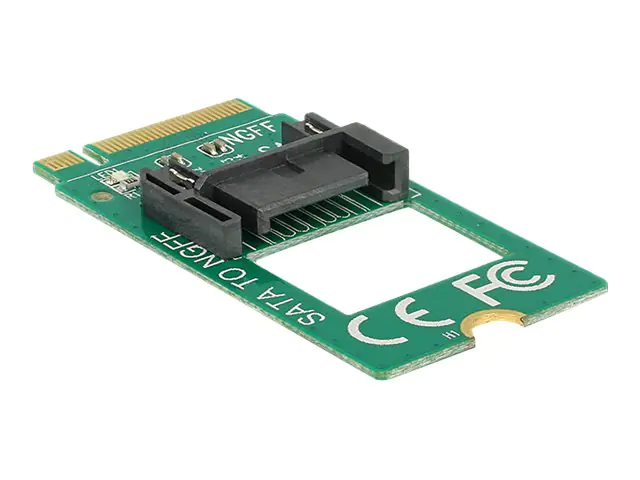 Delock Adapter M.2 Key B male > SATA 7 pin - Schnittstellenadapter - SATA 6Gb/s - M.2 Card