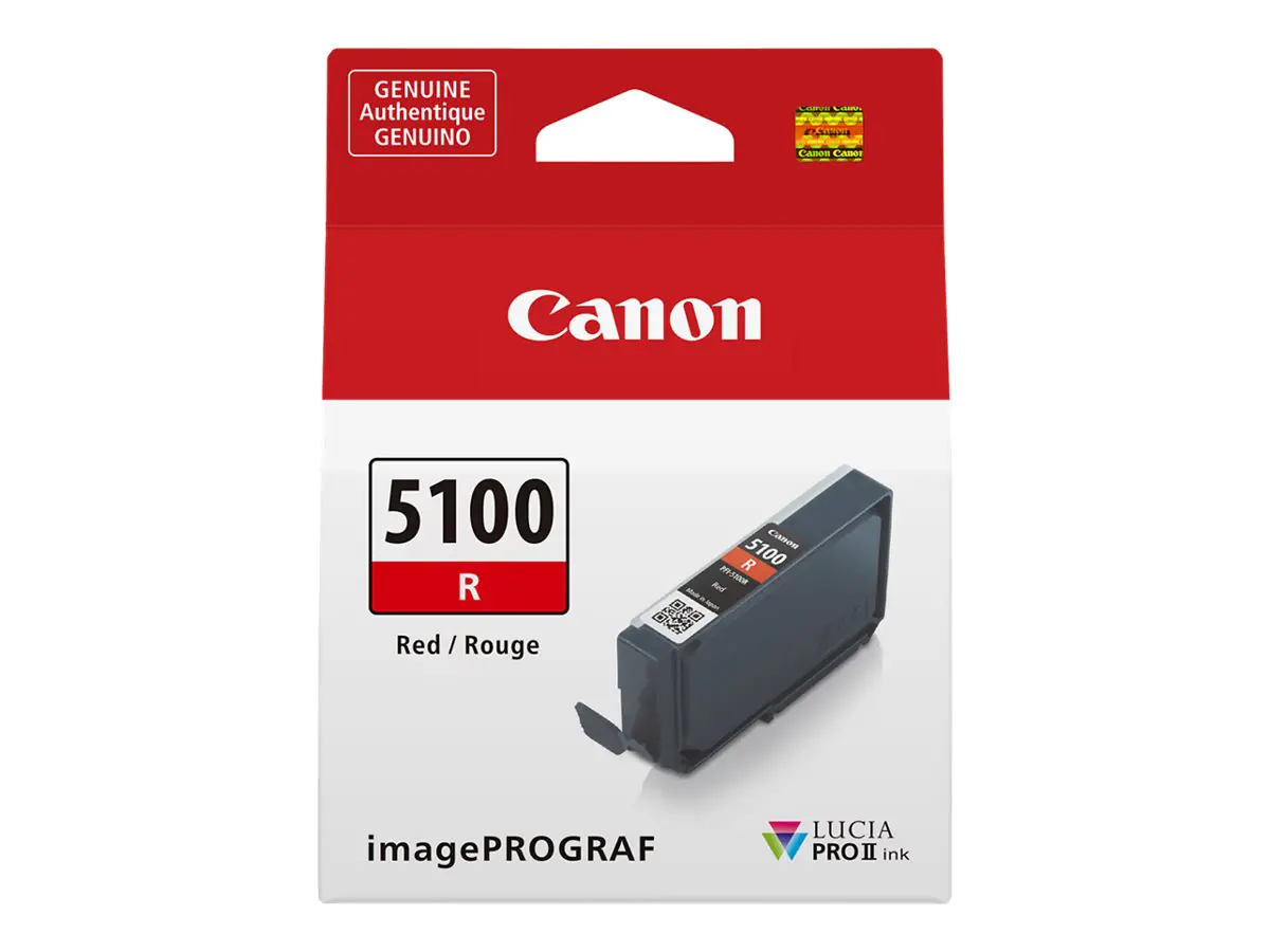 Canon Tinte 6958C001 PFI-5100 R Rot 14,4 ml 1 Stck