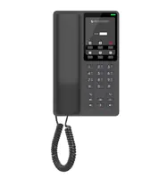 Grandstream GHP Series GHP621W - VoIP-Telefon - IEEE 802.11a/b/g/n/ac (Wi-Fi) - dreiweg Anruffunktion - SIP - 2 Leitungen - Schwarz