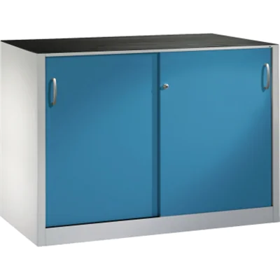 C+P Werkzeugschrank 216609S10044 Schiebetür 1000x1600x600mm lgr/lbl