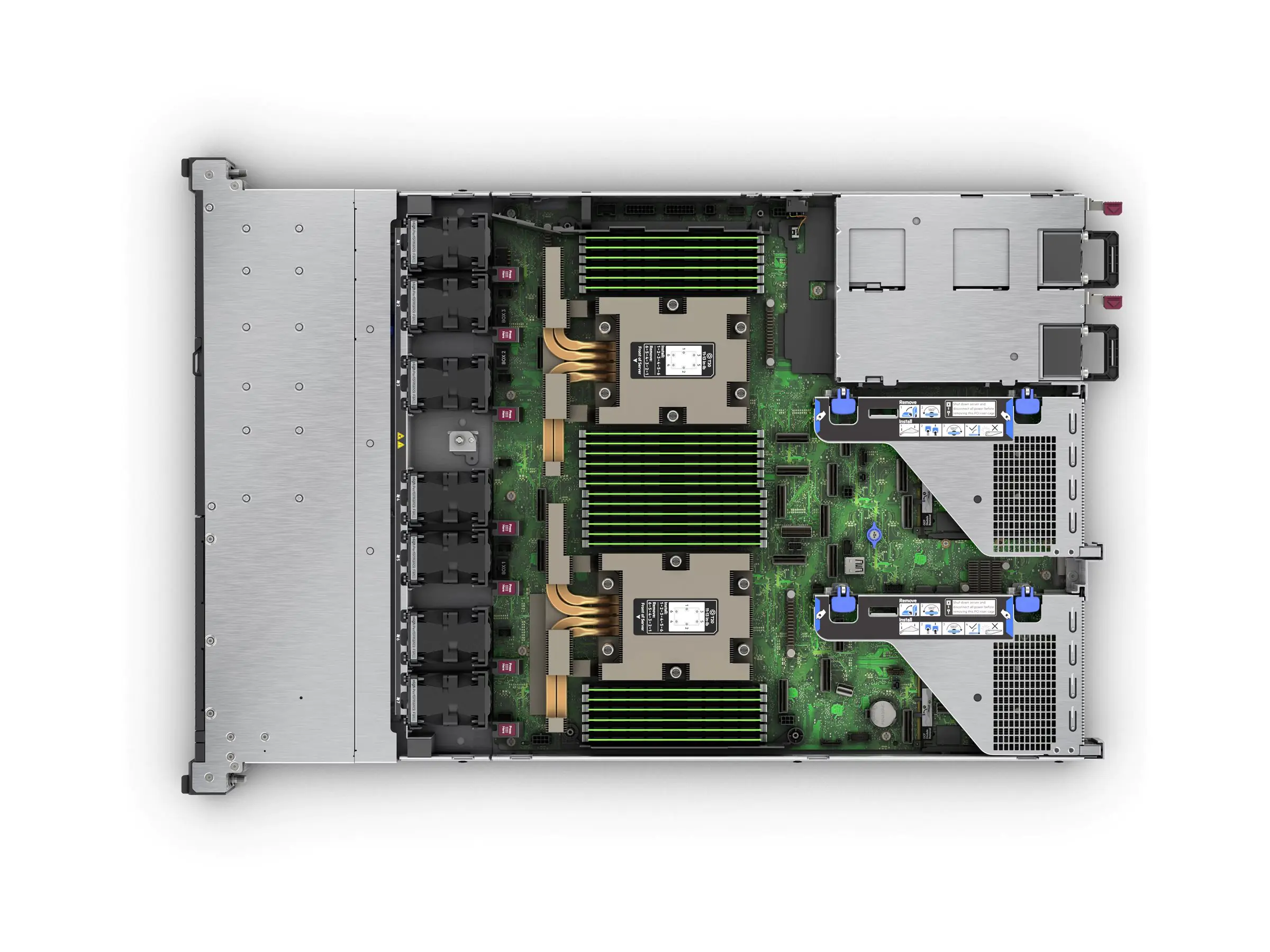 HPE ProLiant DL365 Gen11 - Server - Rack-Montage - 1U - zweiweg - 1 x EPYC 9224 / 2.5 GHz - RAM 64