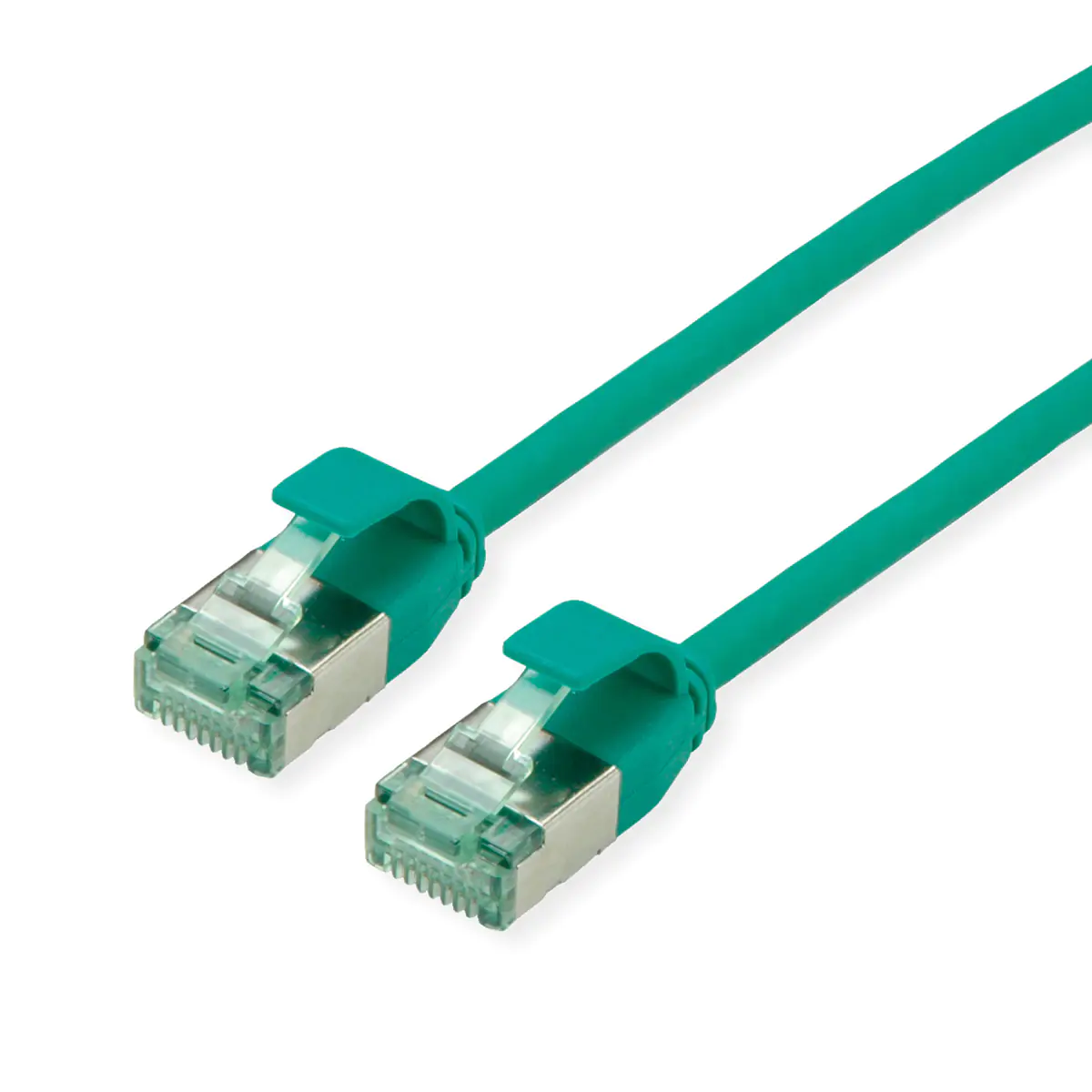 ROLINE RM U/FTP Patchkabel Kat.6A/Kl.EA SLIM gruen 0.3m - FTP