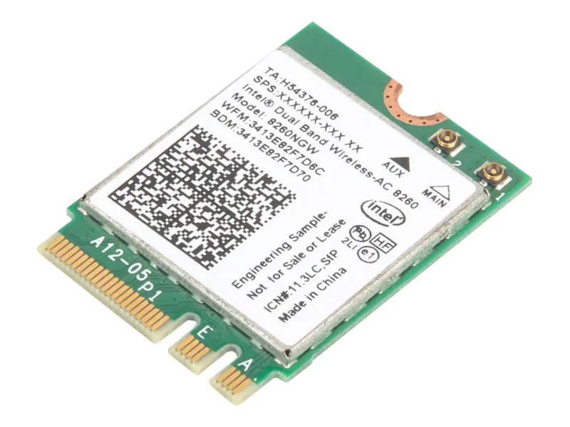 Lenovo ThinkPad Fibocom L850-GL CAT9 WWAN Module II - Drahtloses Mobilfunkmodem - 4G LTE - M.2 Card - 450 Mbps - für ThinkPad X1 Carbon (7th Gen) 20QD, 20QE (WWAN-Upgrade-fähig); X1 Carbon Gen 8 20UA