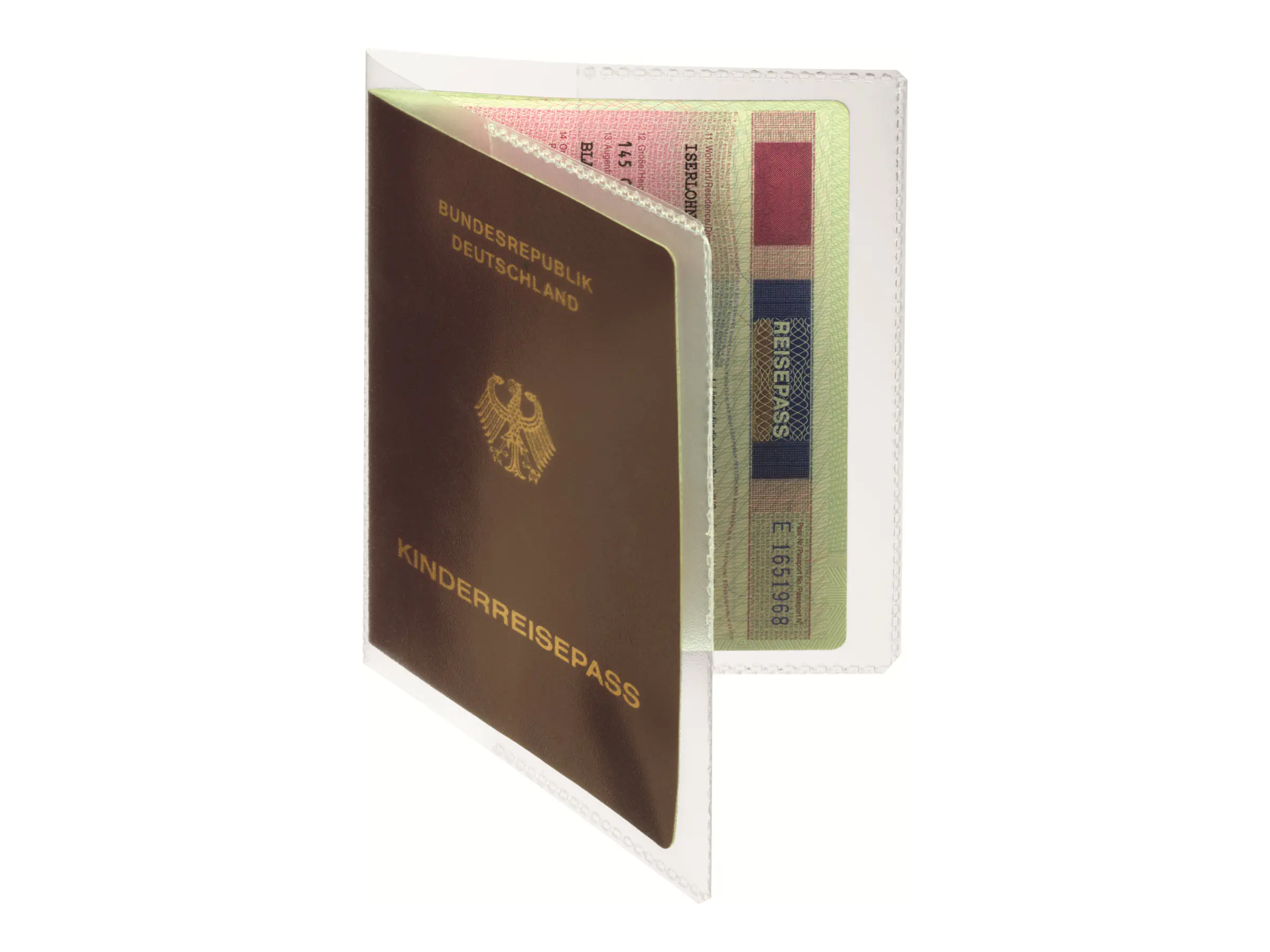 DURABLE Ausweishülle 213919 176x125mm Polypropylen transparent