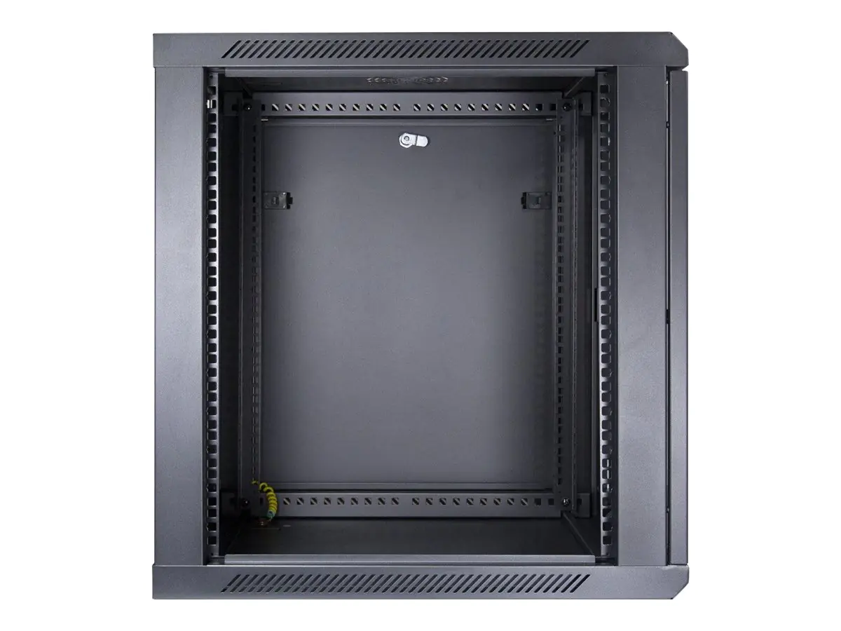 Inter-Tech SMA-6612 - Gehäuse - geeignet für Wandmontage - Schwarz, RAL 9005 - 12U - 48.3 cm (19") 88887254