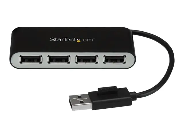 StarTech.com Startech Mobiler 4-Port-USB 2.0-Hub mit integriertem ST4200MINI2
