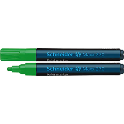 Schneider Lackmarker Maxx 270 127004 1-3mm Rundspitze grün
