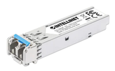 Intellinet - SFP (Mini-GBIC)-Transceiver-Modul (gleichwertig mit: Cisco GLC-LH-SM) - 1GbE - 1000Base-LX - LC Single-Modus - bis zu 10 km - 1310 nm