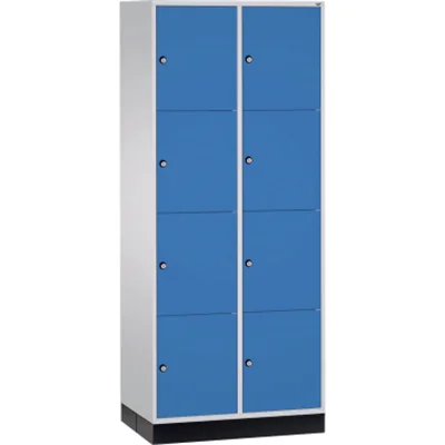 C+P Schließf.schrank 8470203S10002 8Fächer 1950x820x600mm lgr/ebl