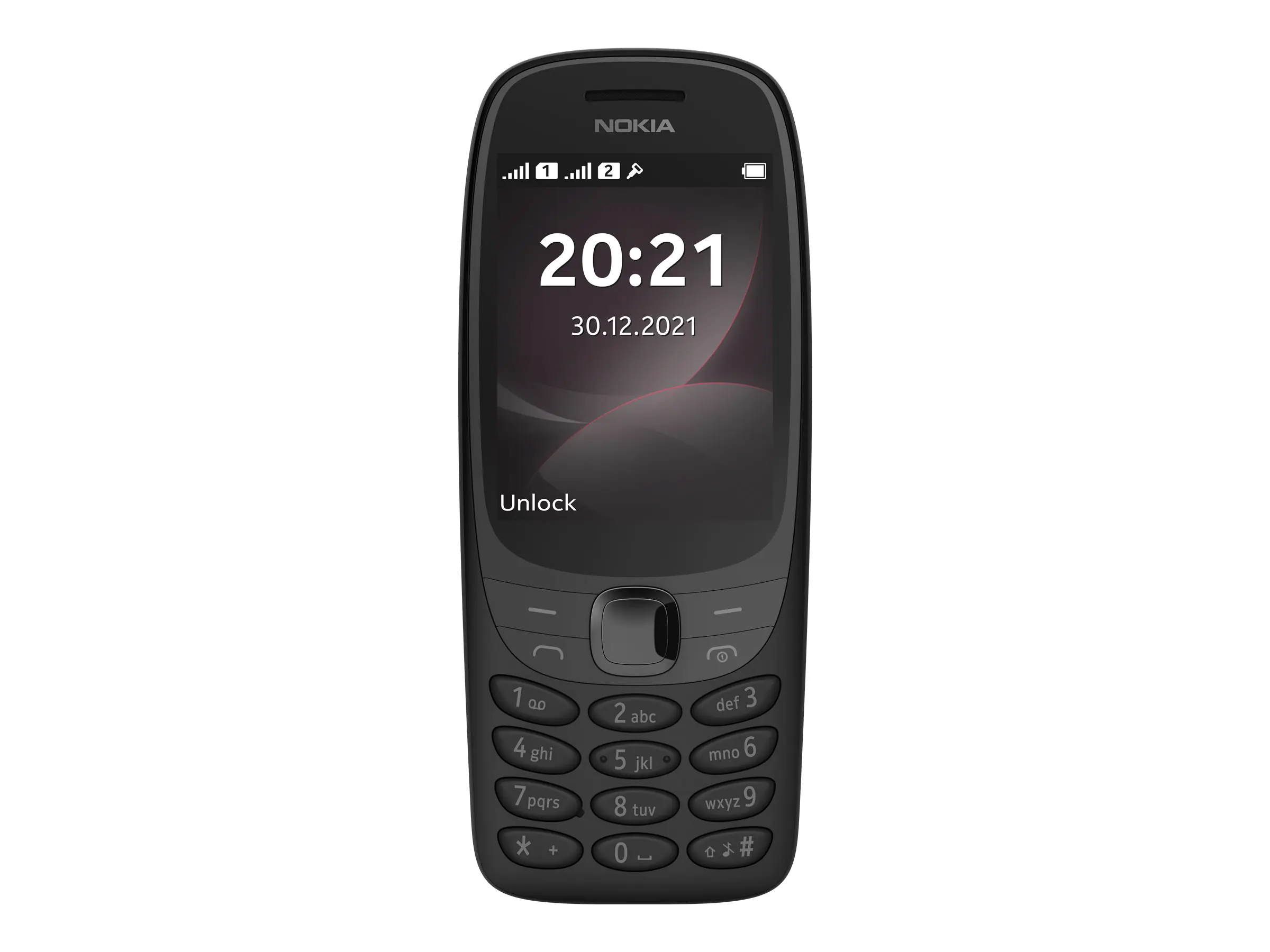 Nokia 6310 - Feature Phone - Dual-SIM - RAM 16 MB / Interner Speicher 8 MB - microSD slot - rear camera 0,3 MP - Schwarz