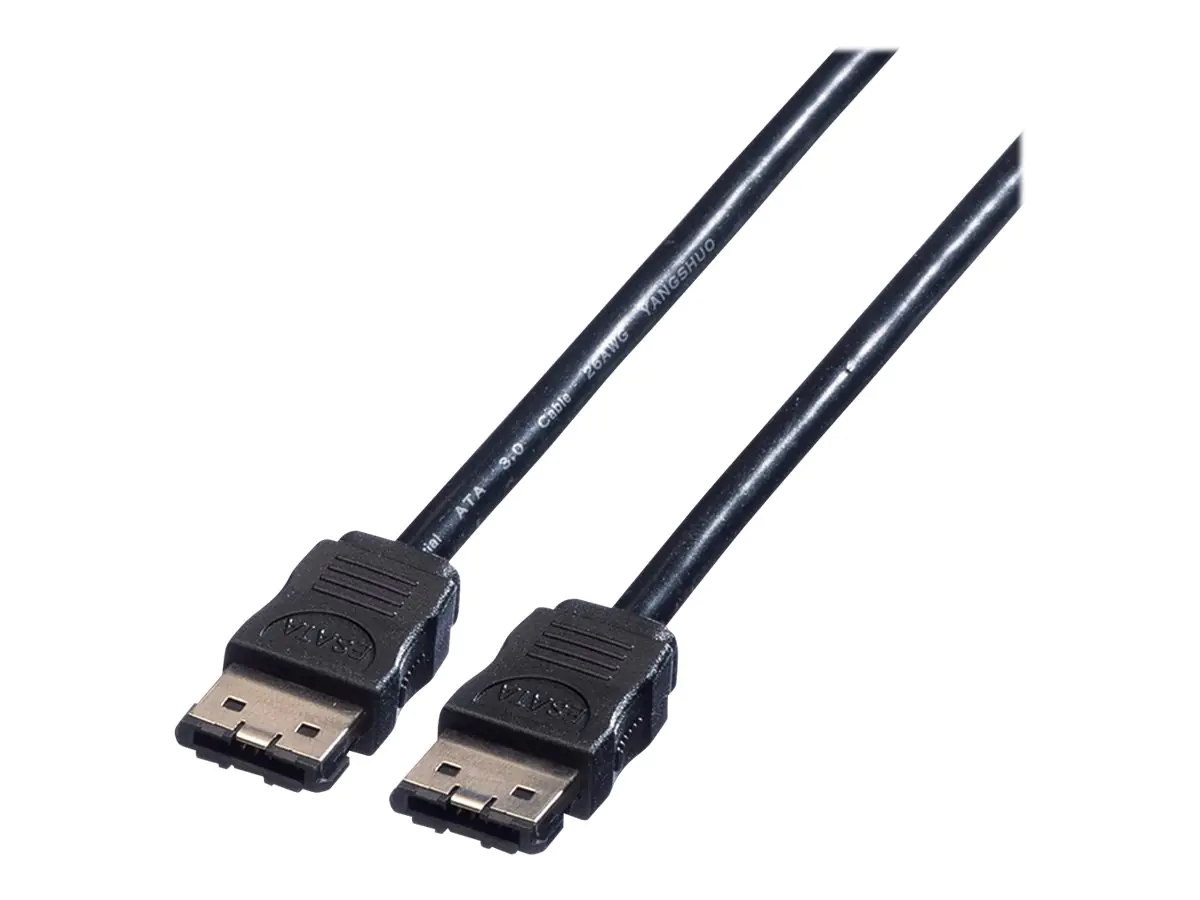 Roline - eSATA-Kabel - Serial ATA 150/300/600 - eSATA (M) zu eSATA (M) - 0.5 m