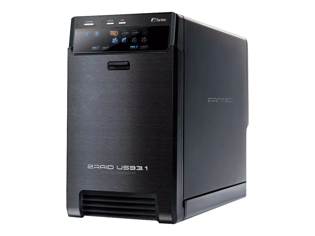 FANTEC QB-X2U31R - Festplatten-Array - 2 Schächte (SATA-600) 2133