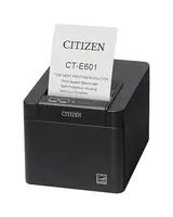 Citizen CT-E601, Thermodirekt, POS-Drucker, 203 x 203 DPI, 350 lps, 1,5 x 3 mm, Katakana,PC437,PC850,PC858,PC860,PC863,Thai code 18,WPC1252 CTE601XTEBX