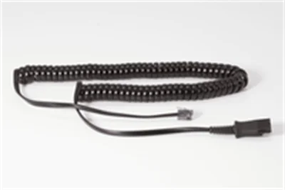 Auerswald - Headset-Kabel - 4-poliger Steckverbinder - gewickelt - für COMfortel 1400, 1400 IP