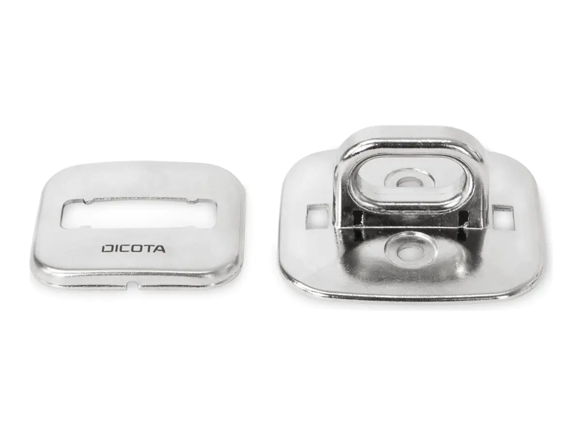 Dicota Grundplatte für Laptop-Schloss - Silber D32053