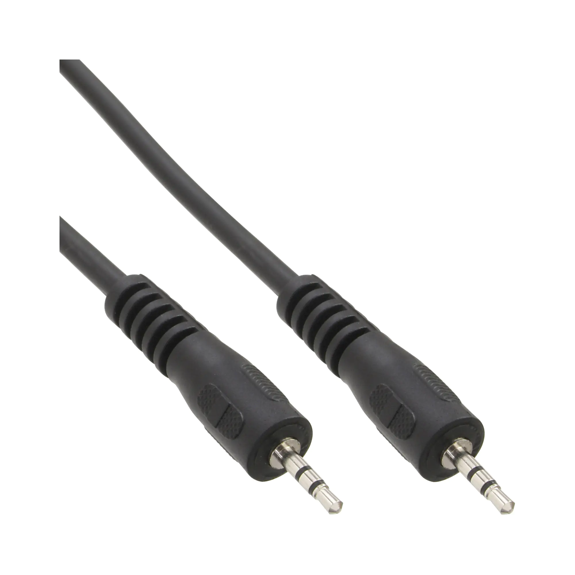 InLine - Audiokabel - Stereo Mikro-Stecker männlich zu Stereo Mikro-Stecker männlich - 50 cm - Schwarz