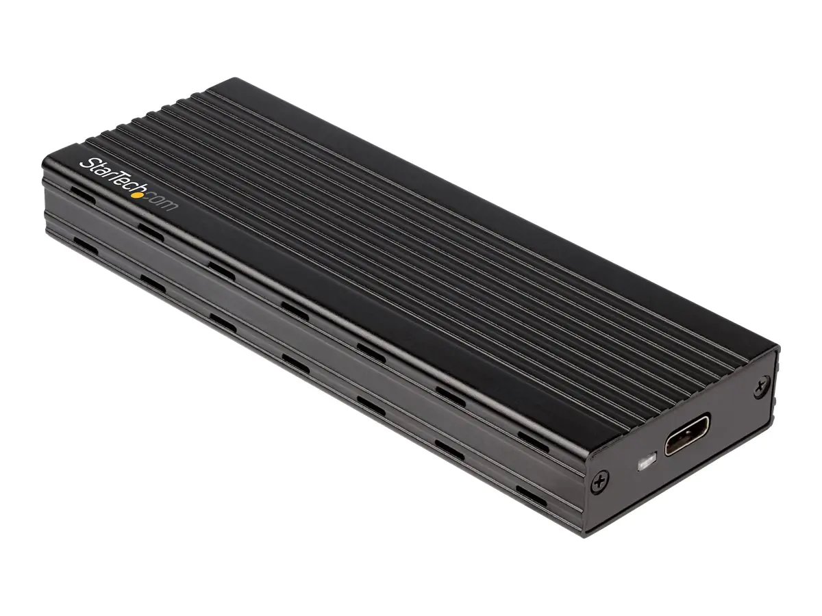 StarTech.com Startech USB-C (10Gbps) to M.2 NVMe SSD Enclosure - Portable M.2 PCIe Aluminum Case - 1GB/s Read & Write - Mac & PC - Speichergehäuse - M.2 - M.2 Card - USB 3.1 (Gen 2) M2E1BMU31C