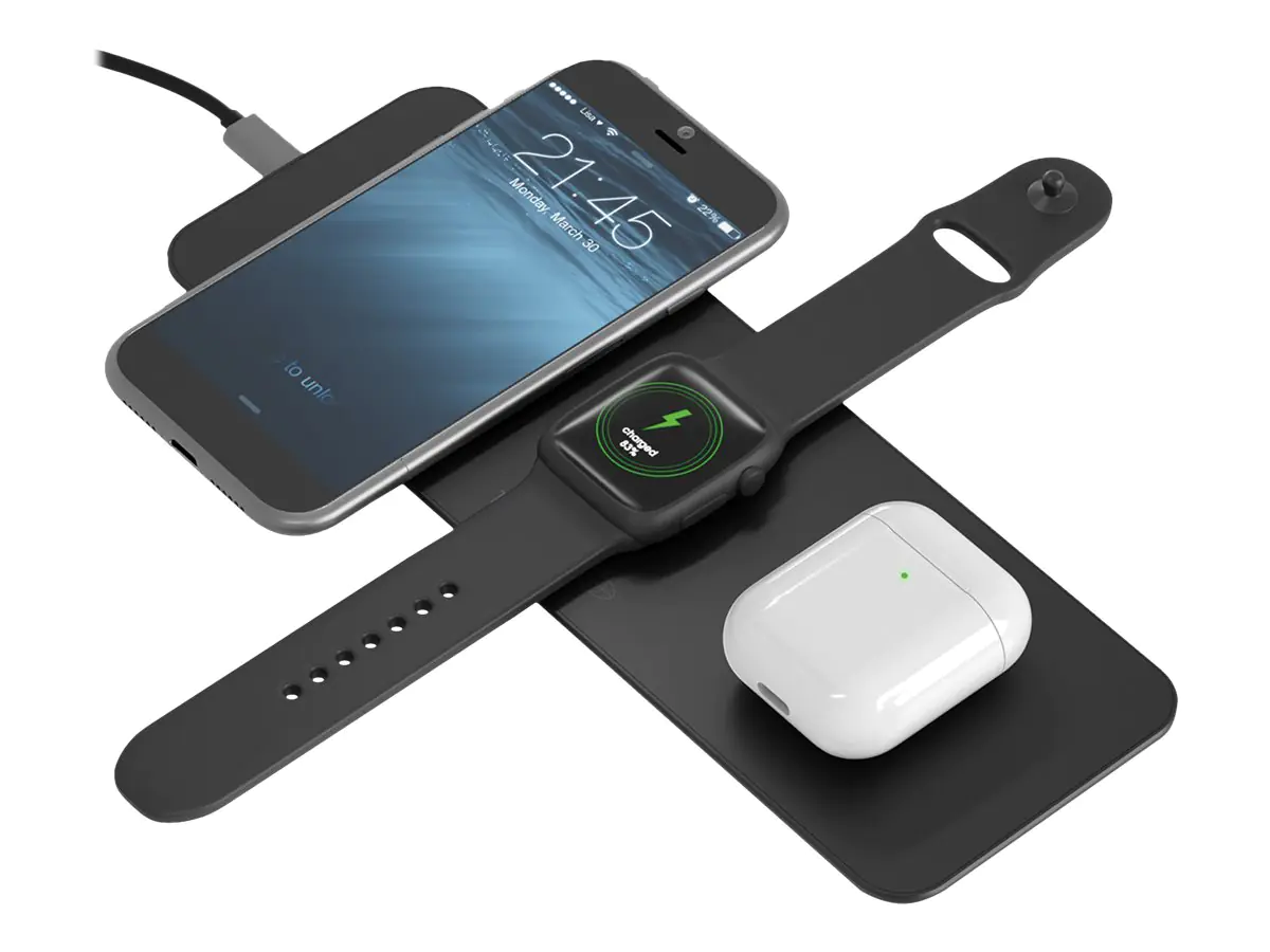 TERRATEC ChargeAIR All - Induktive Ladematte + AC-Netzteil - 10 Watt - 1.2 A - Schwarz