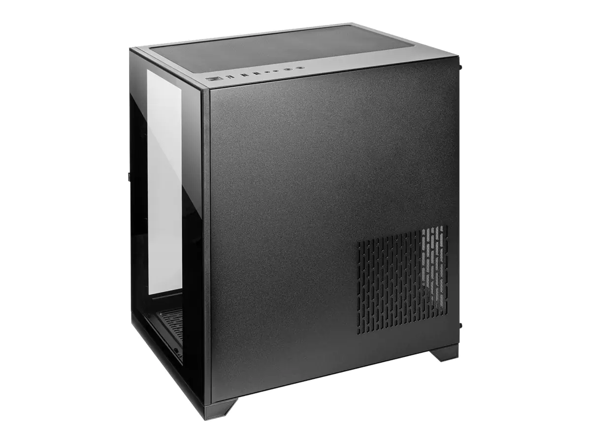 Inter-Tech C-702 Diorama - Tower Gaming - ATX - Seitenteil mit Fenster (Glas) - keine Spannungsversorgung (ATX) - USB/Audio