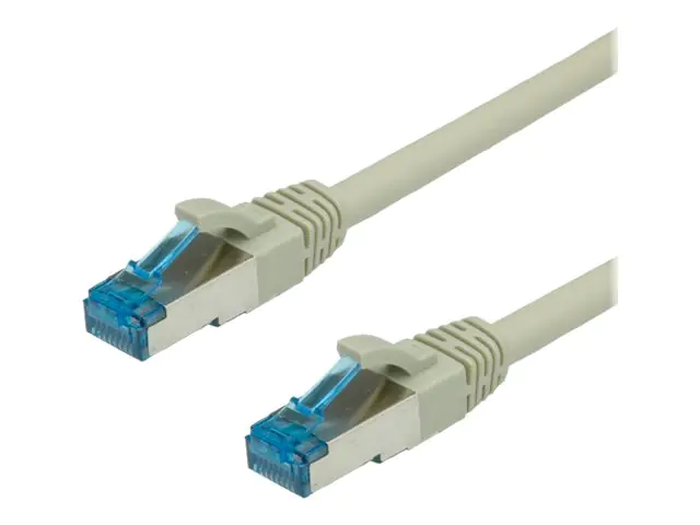 VALUE Patchkabel S/FTP RJ45 (M)- RJ45(M) Cat 6a grau 10m 21.99.0867