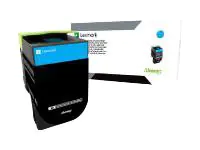 Lexmark 700H2 - Hohe Ergiebigkeit - Cyan - original 70C0H20