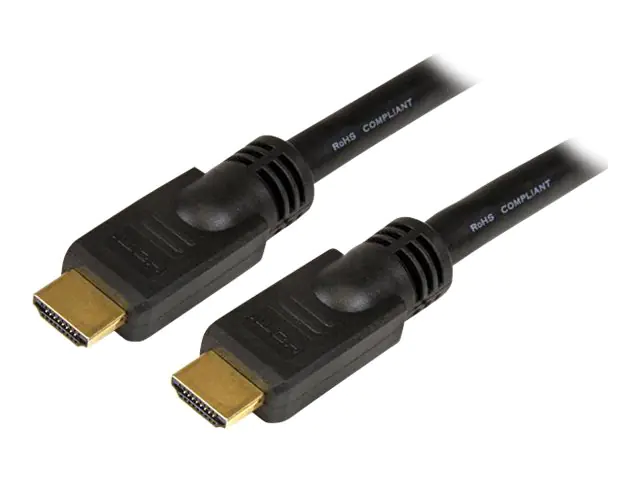 StarTech High-Speed-HDMI-Kabel 10m - HDMI Verbindungskabel Ultra HD 4k x 2k mit vergoldeten Kontakten - HDMI Anschlusskabel (St/St) - HDMI-Kabel - HDMI männlich zu HDMI männlich - 10 m - Schwarz